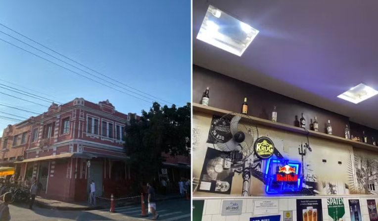 Bar do Bolão, na Praça Duque de Caxias, em BH — Foto: Jô Andrade/g1