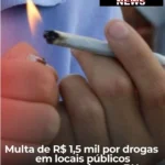 Multa de R$1.500 mil por uso de droga em locais públicos começa a valer em Belo Horizonte